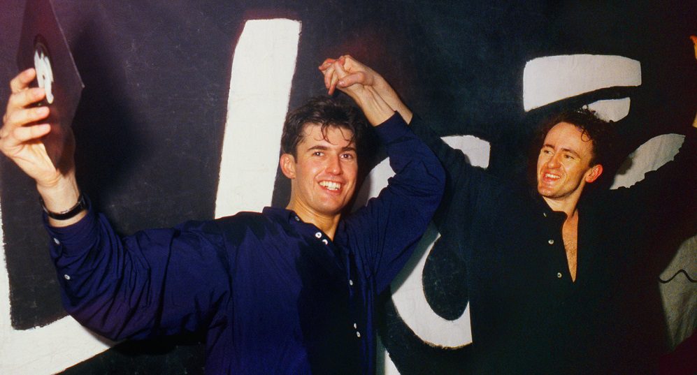 1988 Shoom at FC Danny Rampling & Johnny Walker Silver Magazine www.silvermagazine.co.uk