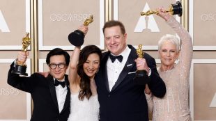 The Big Four interviews with 2023 Oscar winners Jamie Lee Curtis, Michelle Yeoh, Brendan Fraser, and Ke Huy Quan on Silver - www.silvermagazine.co.uk