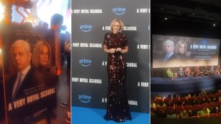 images from the 'A Very Royal Scandal' premiere. streaming on Amazon Prime from 19 September 2024.