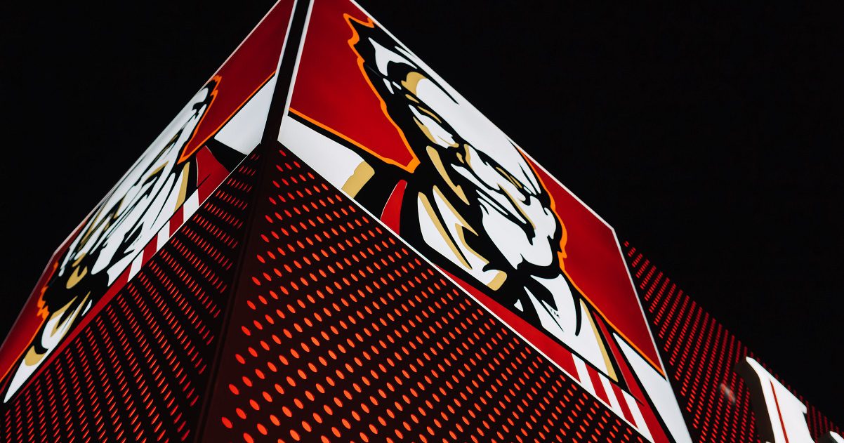 christmas kfc logo - article for silver magazine www.silver.co.uk