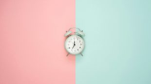 Picture of an alarm clock. Clever hacks to save you time article Silver Magazine www.silvermagazine.co.uk