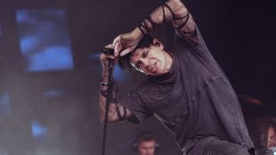Gary Numan on stage at Glastonbury festival in 2025, Gary Numan, Gen Z and Beyond, silver magazine, silvermagazine.co.uk