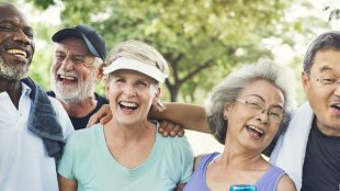 Happy diverse group of mature people www.silvermagazine.co.uk