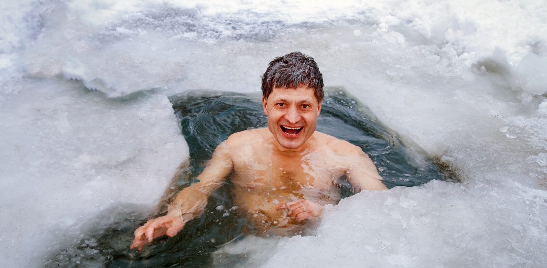 Health benefits of cold water bathing in ice feature Silver Magazine www.silvermagazine.co.uk