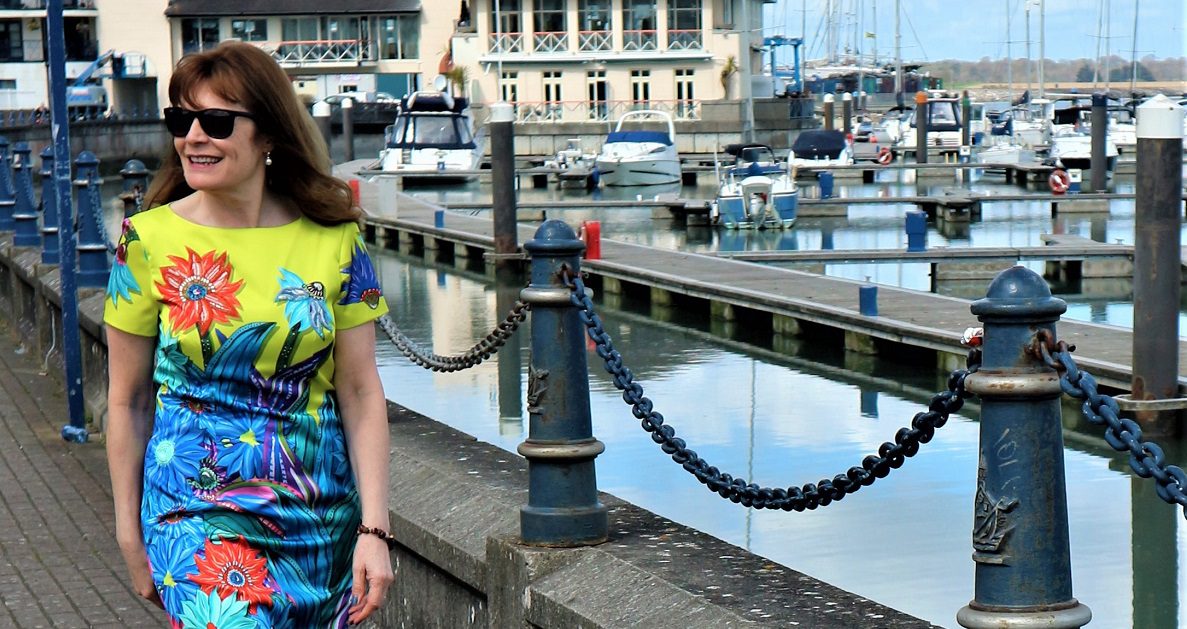 Hilda in rainbow colours on Silver Magazine www.silvermagazine.co.uk