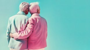 How to celebrate your anniversary - Silver Magazine - two people embracing and looking happy together