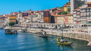 Quayside scene in sunny Portugal. Moving to Portugal - Silver Magazine www.silvermagazine.co.uk