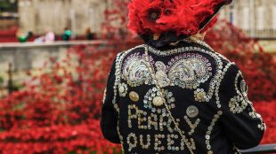 Pearly Queen on Remembrance Day for Silver Magazine www.silvermagazine.co.uk