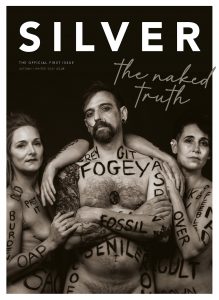 Silver Magazine issue 1 front cover www.silvermagazine.co.uk
