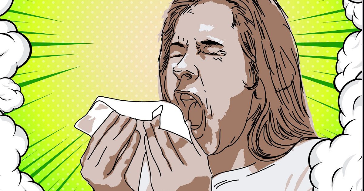 Sneezing - article on why you should get a flu jab for www.silvermagazine.co.uk