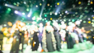 Blurred background of award ceremony. Silver Business Awards unveiling on Silver Magazine - www.silvermagazine.co.uk